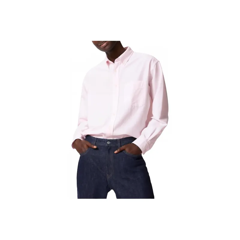 Jw Anderson X UNIQLO Shirts Unisex Pink-2