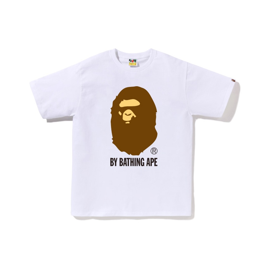 A BATHING APE By Bathing Ape Tee SS24 White WHX L - POIZON