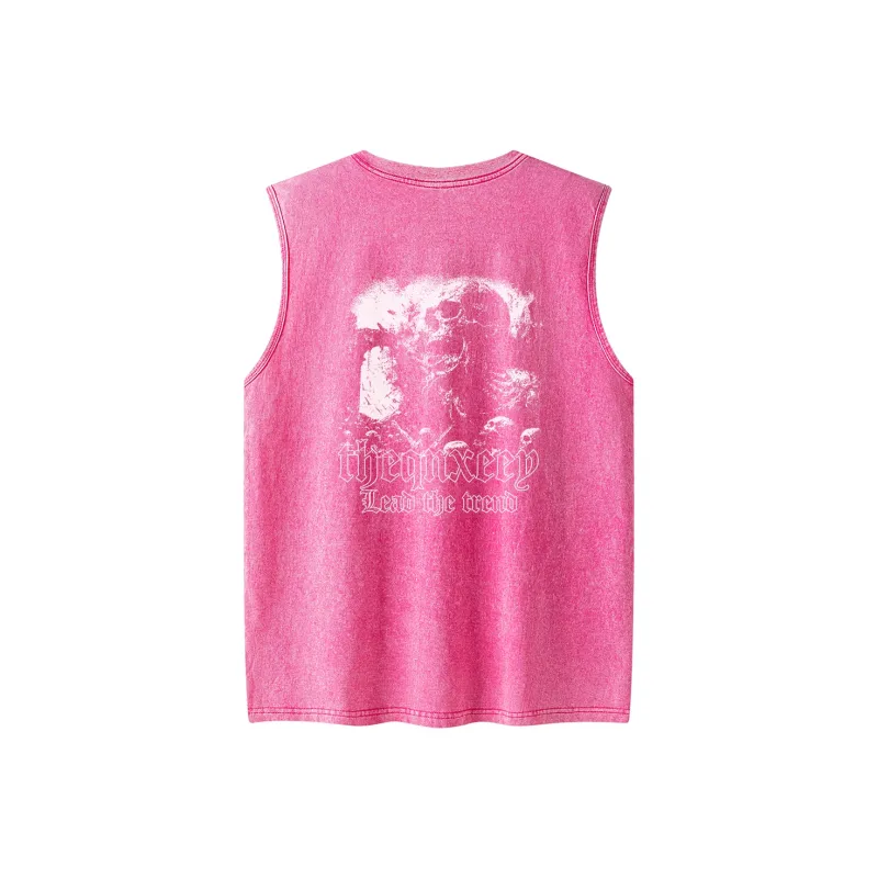 Qnxeey Tank Tops Unisex-9