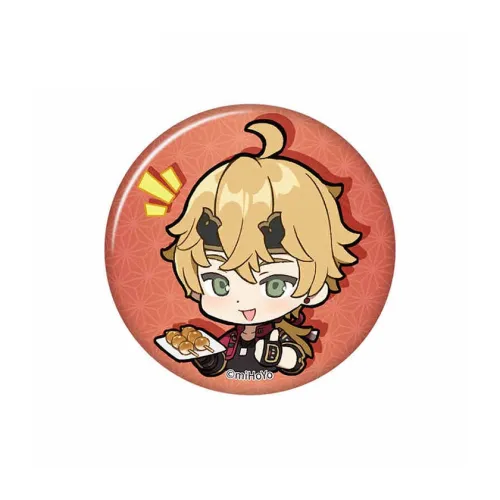 GenShin Chibi Meme Collection Tinplate, Volume 7 Badges