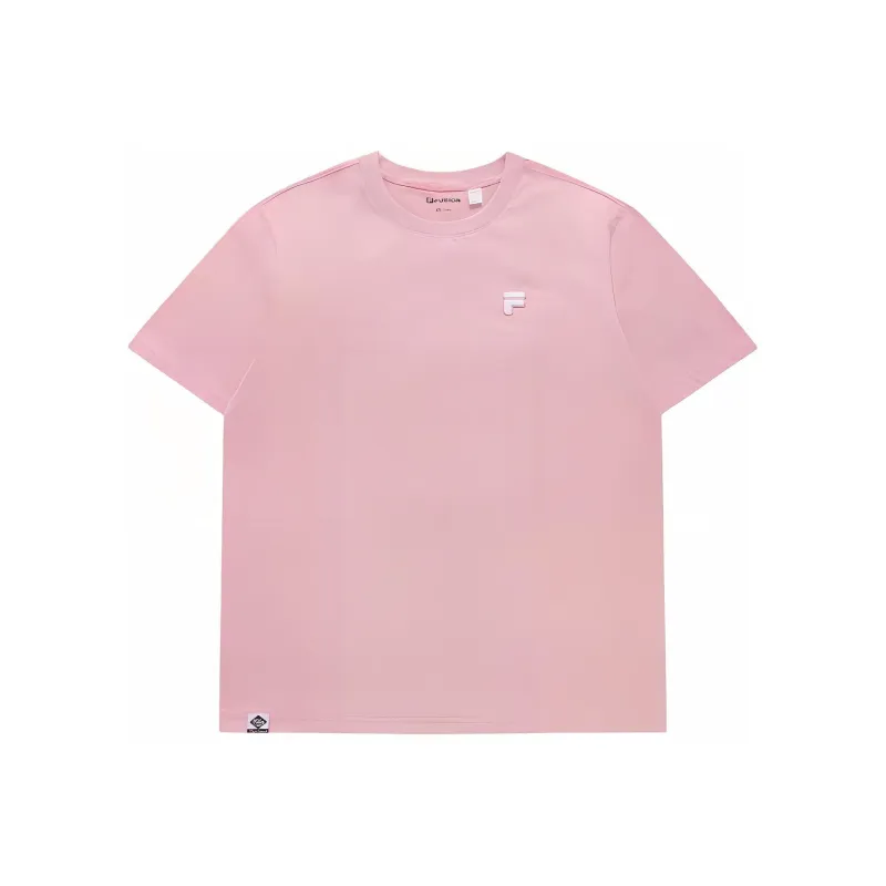 FILA SS24 T Shirt Unisex Youth Pink-0