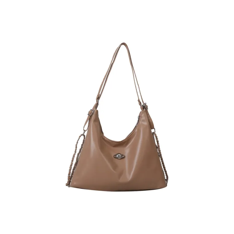 BALANG PU Backpack Shoulder Bag Regular Women's White/Black/Khaki/Silver-5
