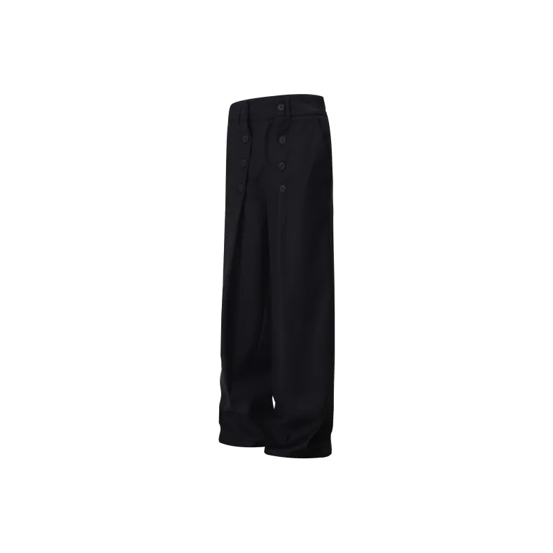 VINMUK Suit Trouser Unisex Black-2