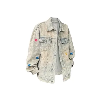 Pirkadat Denim Jacket Unisex Yellow Mud