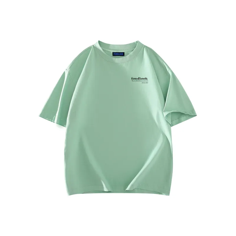 FONDLOOK Short Sleeved T Shirts Unisex-7