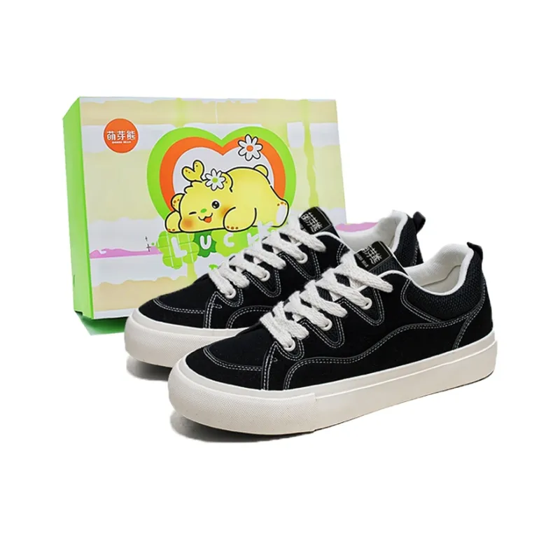 Budding Bear Low Top Skateboard Shoes Men's-5
