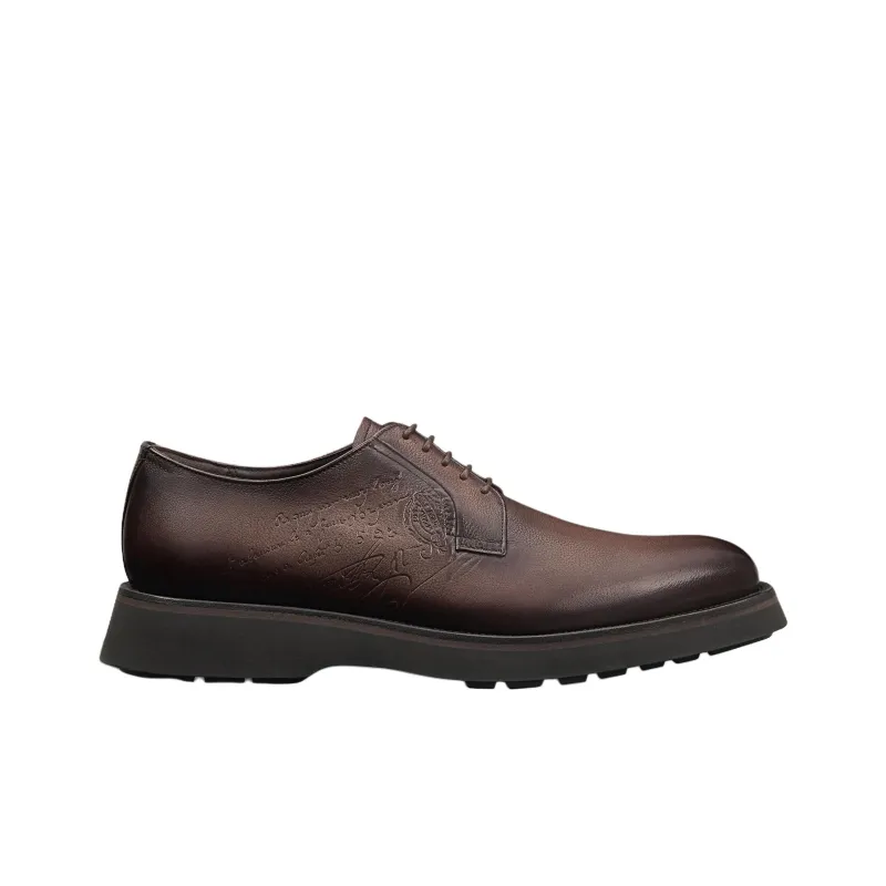 BERLUTI Alessio Scritto Venezia Casual Shoes Men's Dark Brown-1