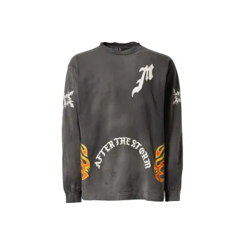 SAINT Mxxxxxx Graphic print Long sleeve T shirt