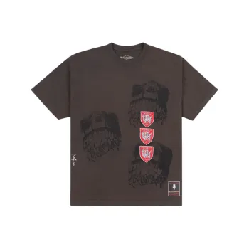 Travis Scott X Mitchell & Ness Houston Cougars Seal T Shirt