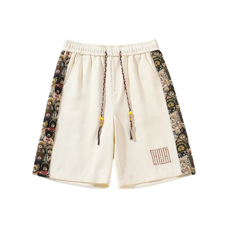 PAINT STAIN Casual Shorts Unisex-14