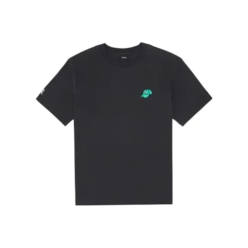 MLB Drop Shoulder Sleeve T Shirt Unisex Charcoal Gray