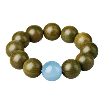SGE Green Sandalwood Bracelets Men's