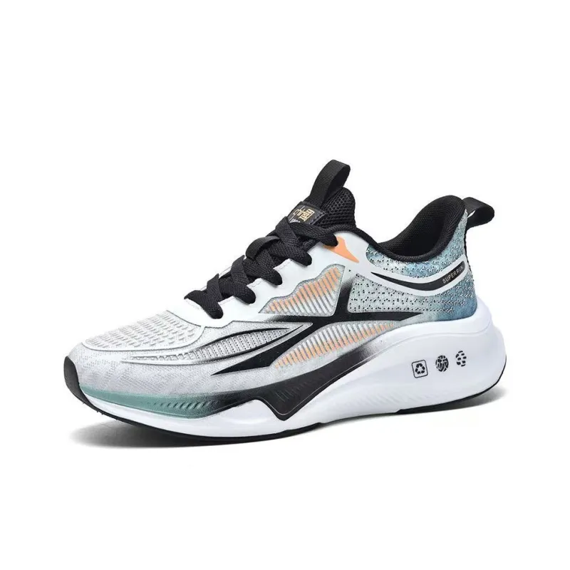 Boogie Bear Cushioned Wear Resistant Breathable Lightweight Low Top Running Shoes Men's-0