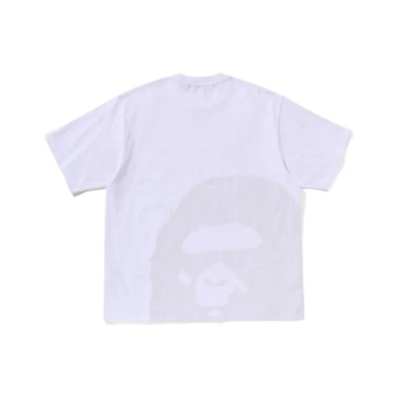 A BATHING APE Water Print Ape Head Relaxed Fit Tee-1