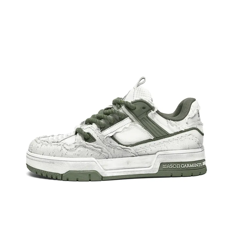 Masongarments Cushioning, Abrasion Resistant, Lightweight, Breathable, Height Increasing Low Top Skateboard Shoes Men's-15