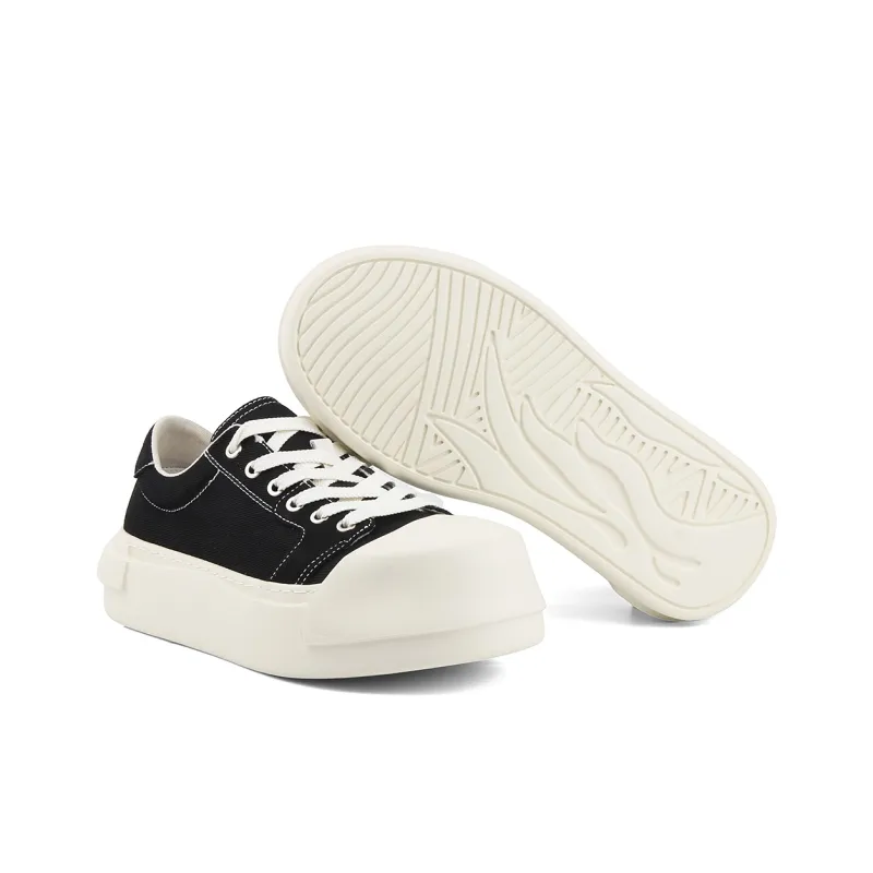 Daying Breathable Height Increase Low Top Casual Shoes Men's-4