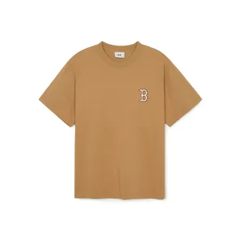 MLB Monogram Collection Boston Red Sox T Shirt Unisex Brown