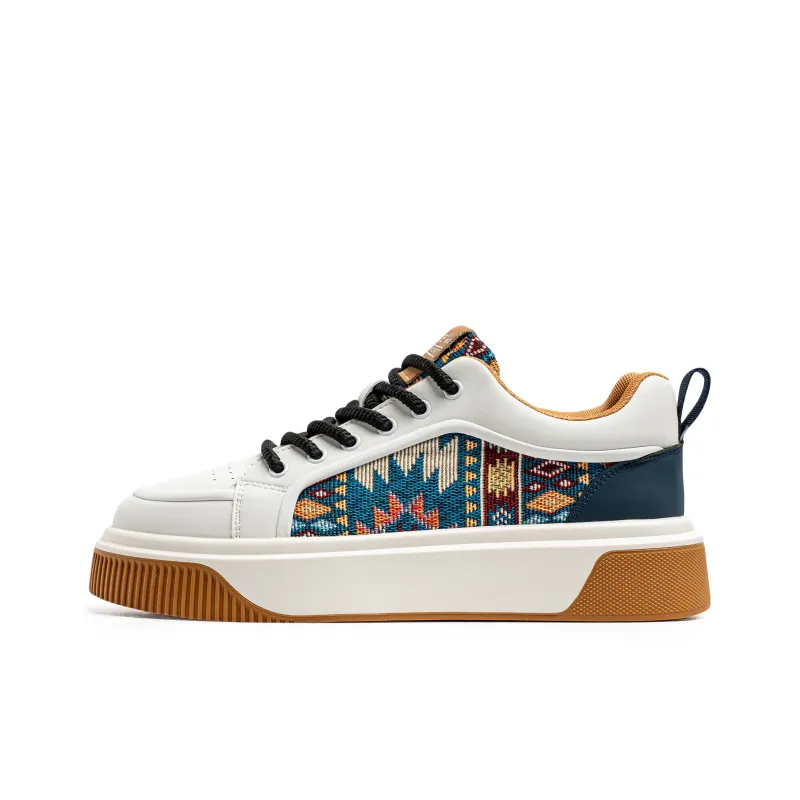 Team Bees Anti Slip Wear Resistant Low Top Skateboard Shoes Men's-0