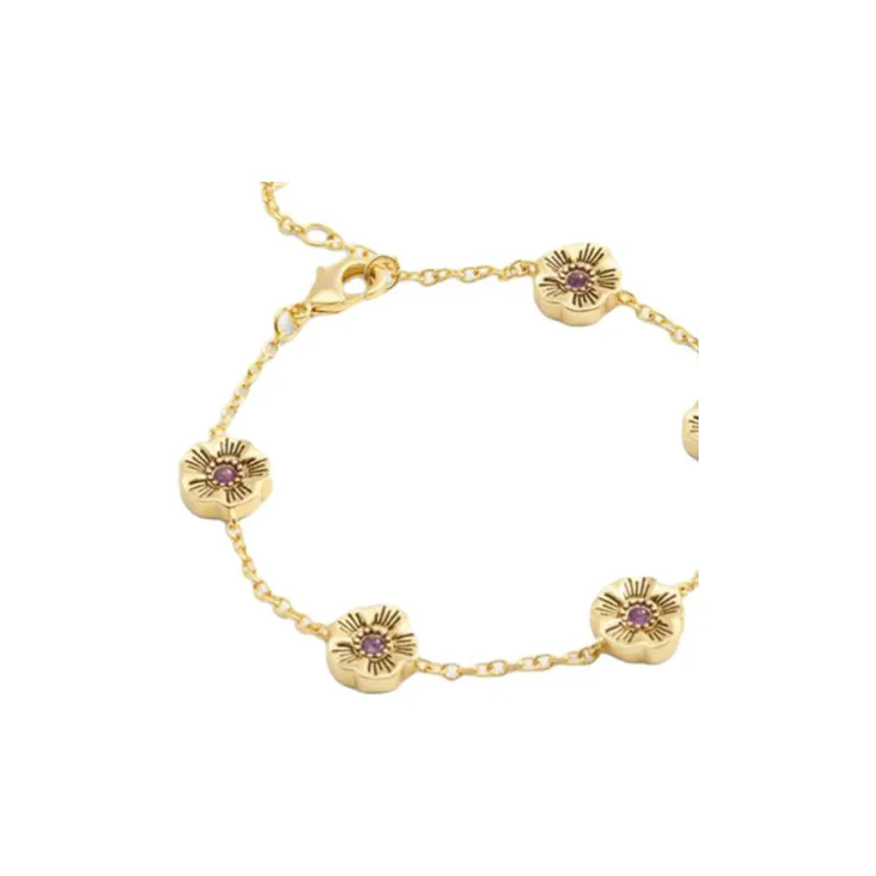 COACH Copper Bracelets Women's Gold-2