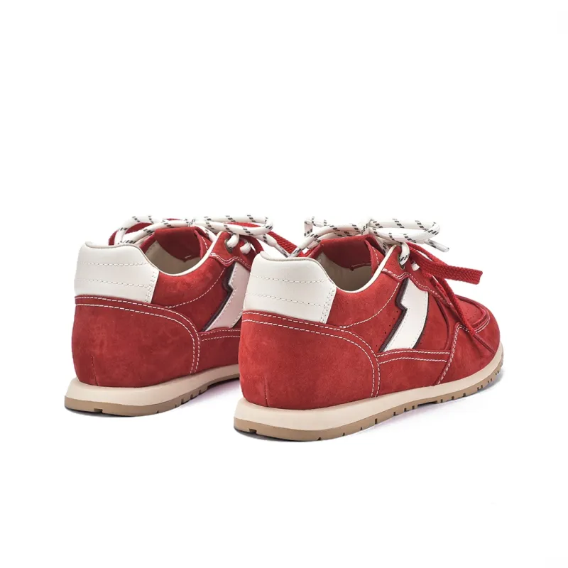 15 MINS Height Increasing Low-Top Skateboard Shoes Women's-8