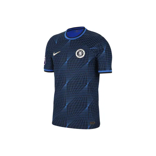 Nike Caicedo Chelsea 2023/24 Match Away T-Shirt Men's Marine Blue