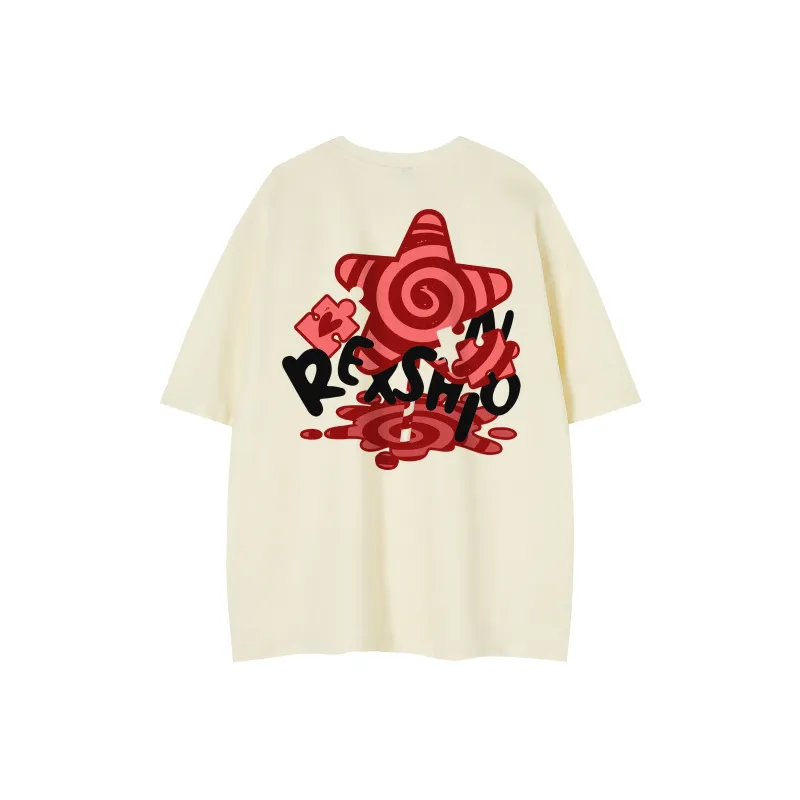 REXSHION Short Sleeved T Shirts Unisex-14