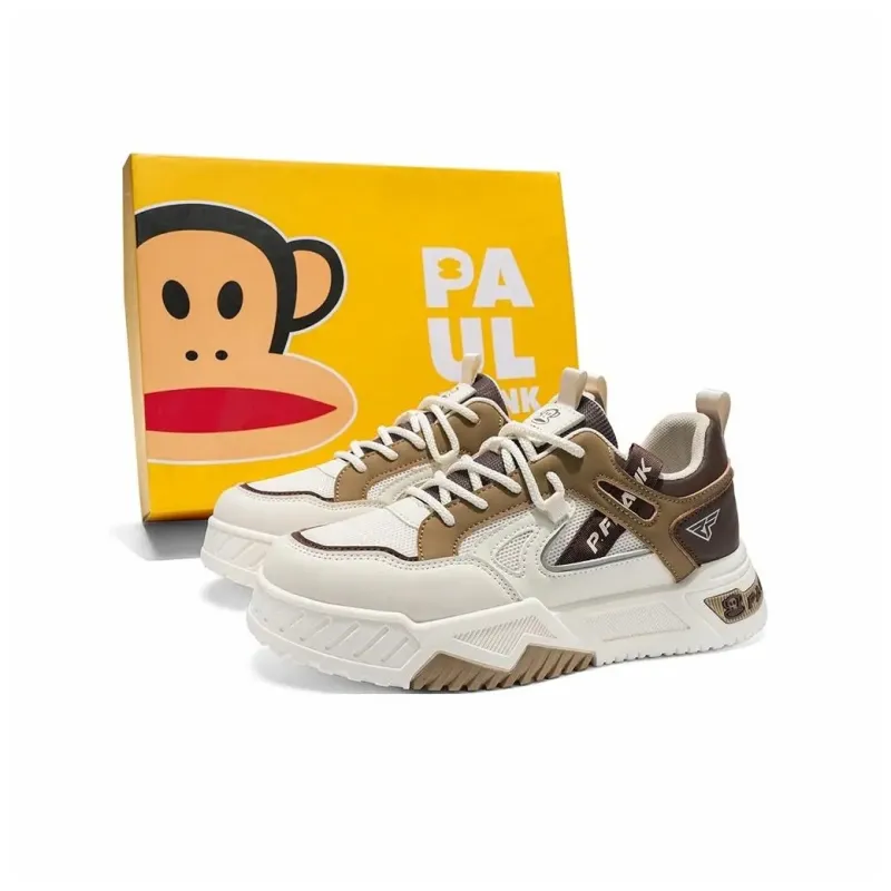 PAUL FRANK Slip Resistant Height Increasing Low Top Skateboard Shoes Men's-13