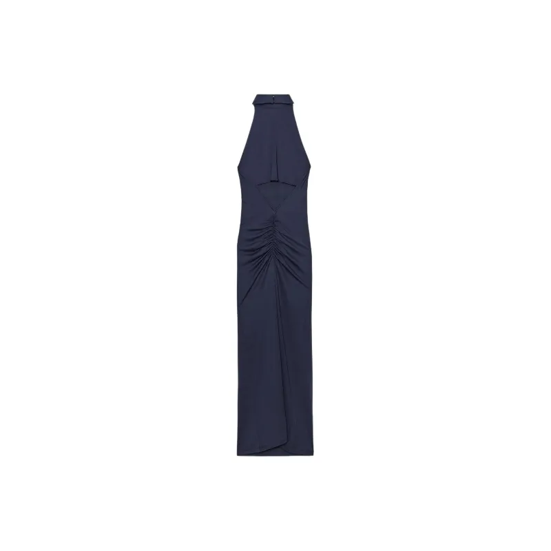 ZARA Sleeveless Dress Women's Blue-1