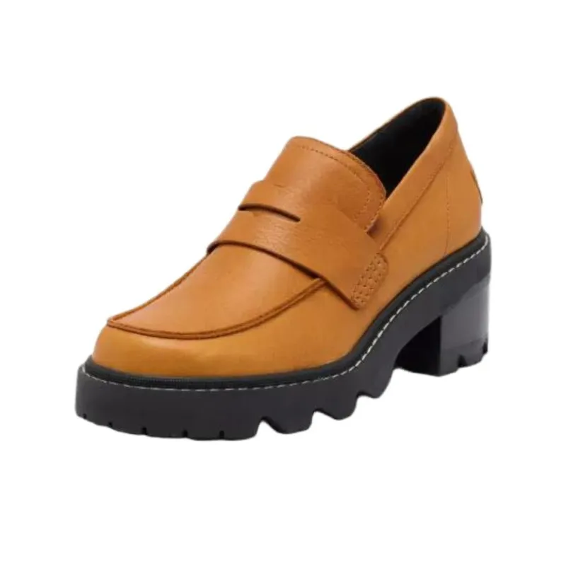 SOREL JOAN NOW™ CITY LOAFER Chunky Heel High Heels 5cm Women's Orange-3