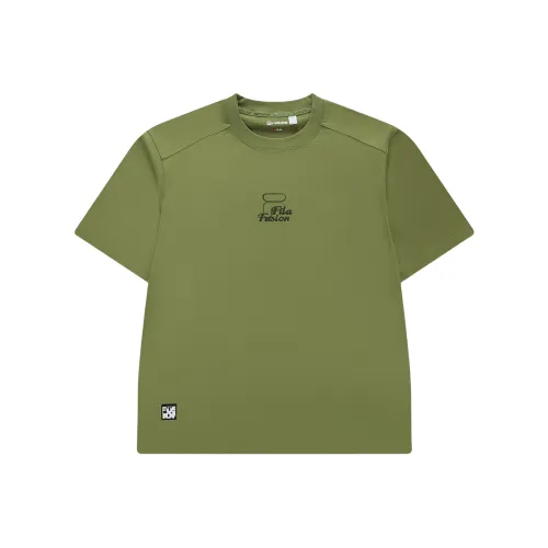 FILA FUSION SS24 T Sweatpants shirt Men's Olive Green