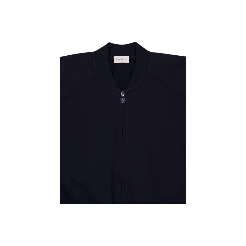 Moncler Zip Up Cropped Bomber Jacket-2