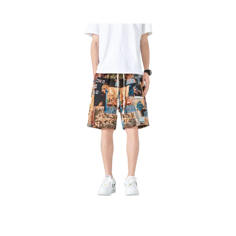 ARCANEFUNK Casual Shorts Unisex Berlin Brown-2