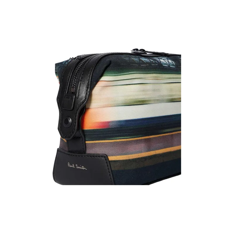 Paul Smith Fabric Toiletry Bag Men's Multicolor-3