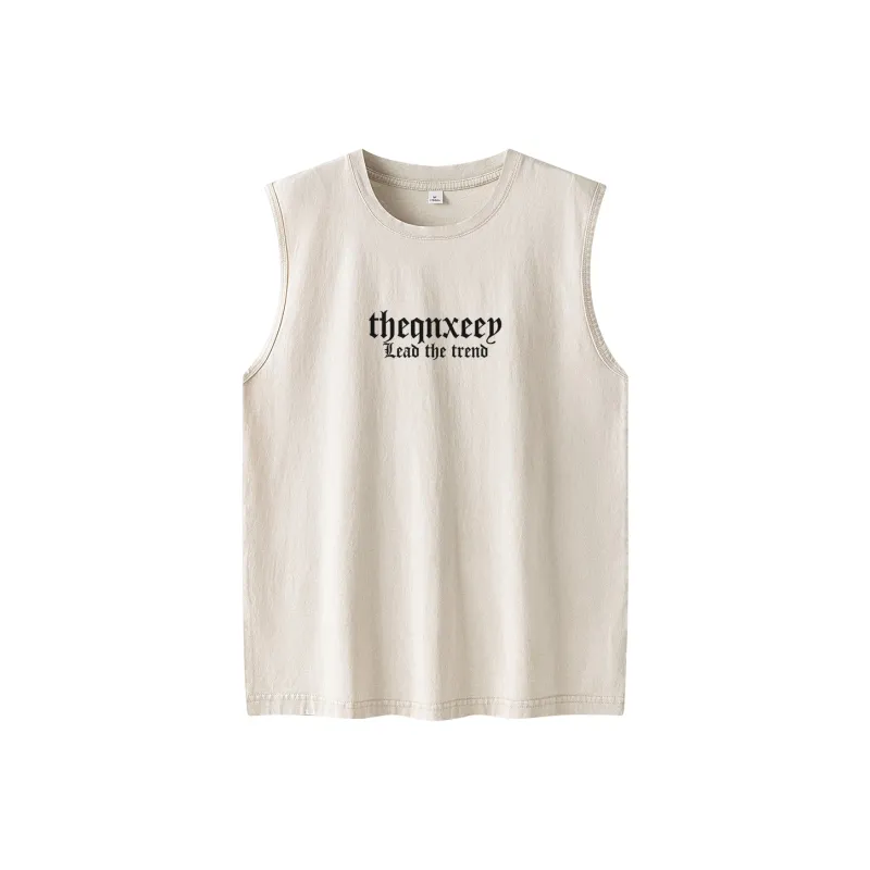 Qnxeey Tank Tops Unisex-6