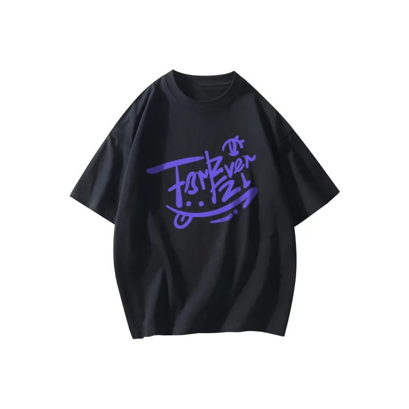 FOREVER 21 Drop Shoulder Sleeve T Shirt Unisex-4