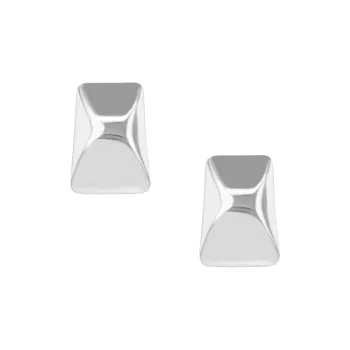 Anine Bing Curved Rectangle Earrings