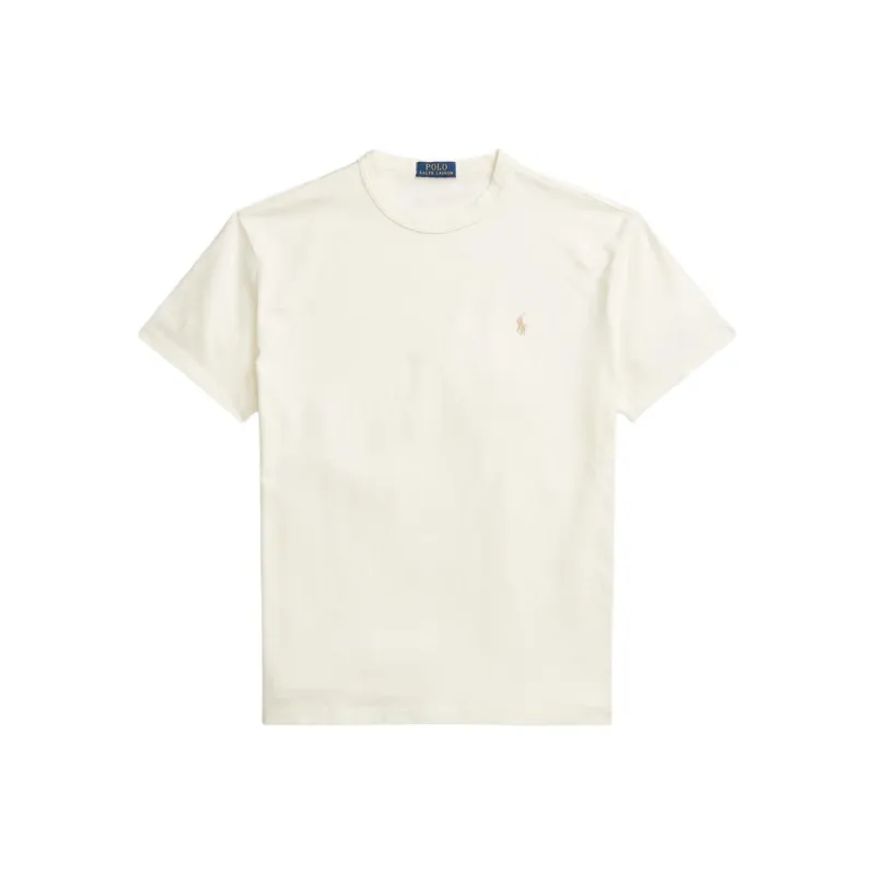 Polo Ralph Lauren SS24 T Shirt Men's Club Cream-0