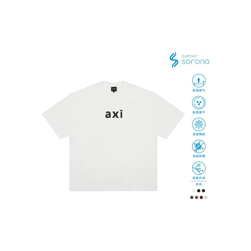 A Chock Crew Neck Short Sleeved T Shirts Unisex-2