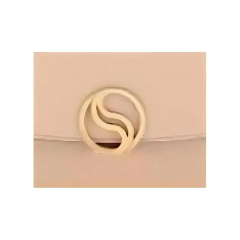 Stella McCartney Logo Plaque Fold-Over Shoulder Bag-4