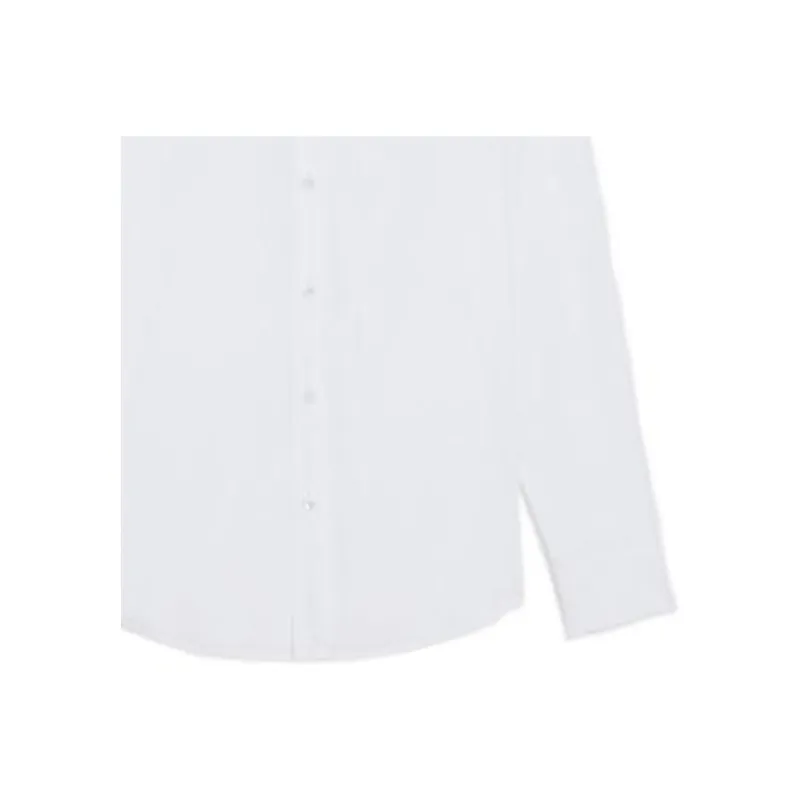 CELINE Loose Shirt With Inverted Collar In Cotton Poplin-4