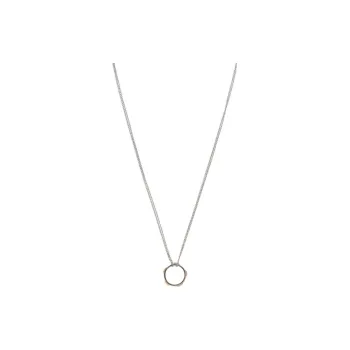 TORY BURCH Logo Charm Necklace
