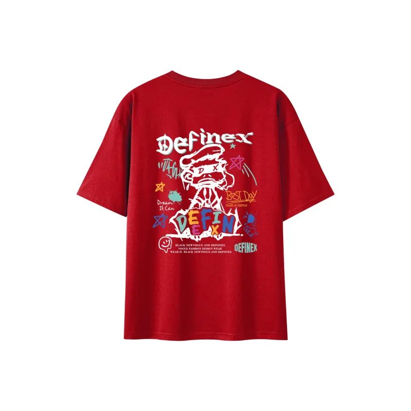 DEFINEX Drop Shoulder Sleeve T-Shirt Unisex-7