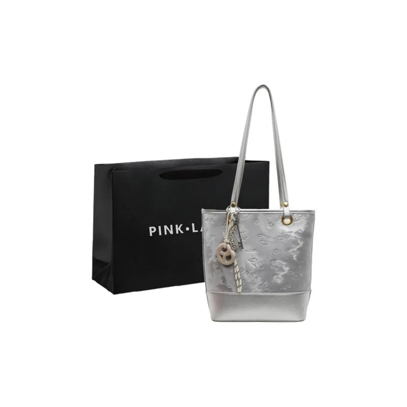 PINK·LAND PU Crossbody Bag Bucket Bag Shoulder Bag Handbag Regular Women's Multicolor-0