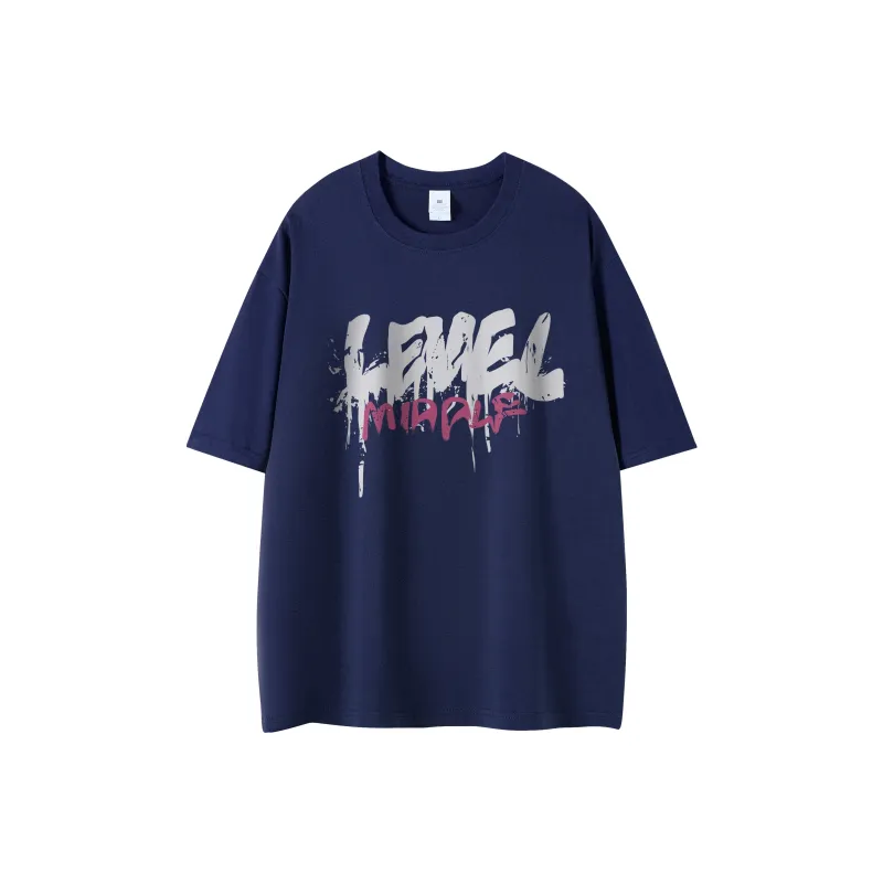 LEVEL RELAX Series Short Sleeved T Shirts Unisex-30