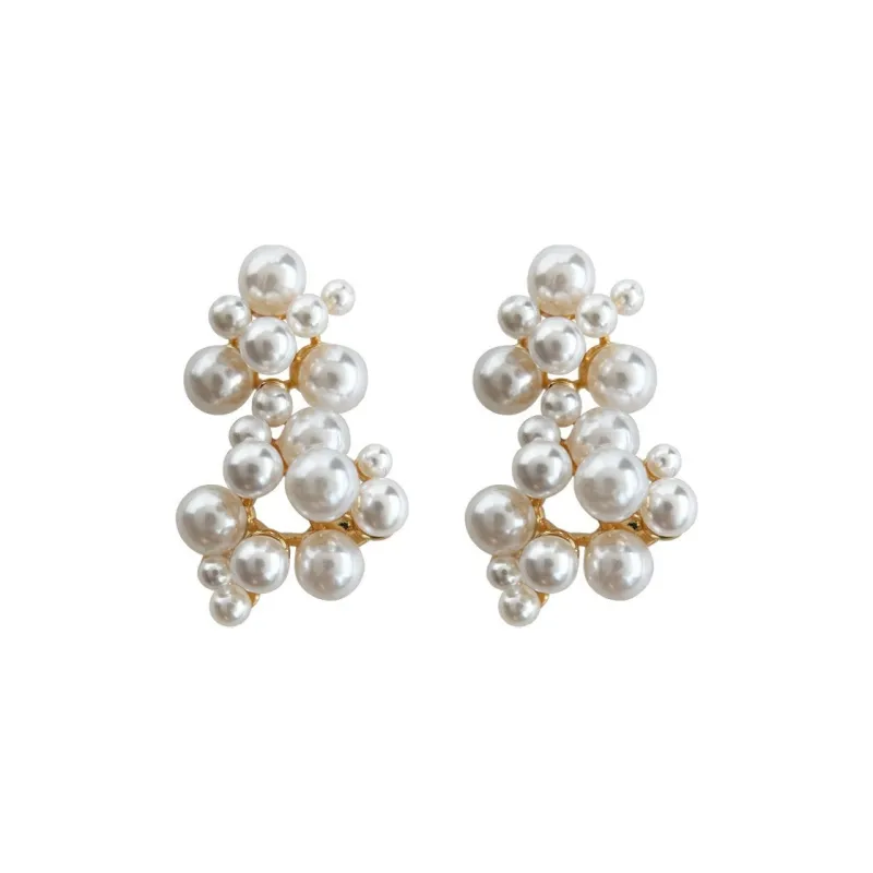 Yab Shell Pearl Earrings Women's-0