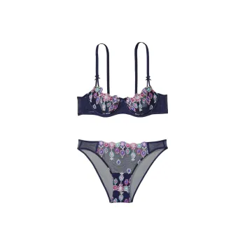 Victoria's Secret Underwear Set Women's Marine Blue