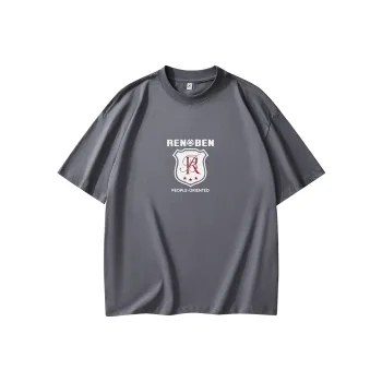 RENBEN Drop Shoulder Sleeve T Shirt Unisex