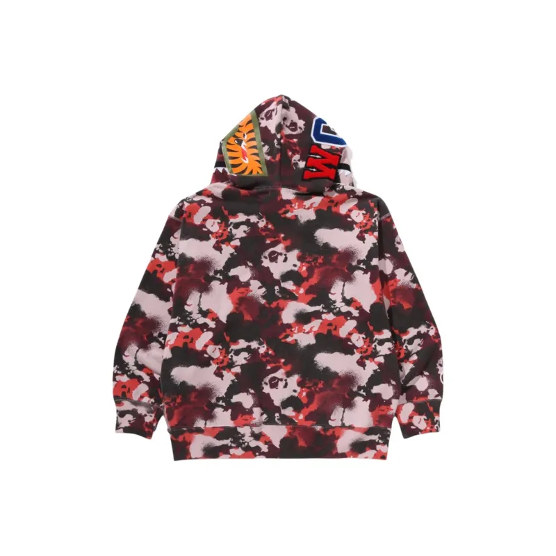 Bape Map Camo Shark Full Zip Hoodie-8