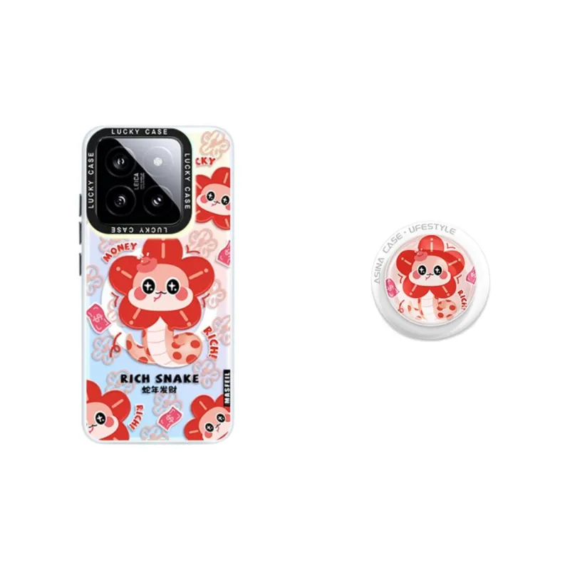 Marsfield Acrylic Material Laser Magnetic Case Phone Cases Compatibility  Xiaomi 15/14/13 Pro-6