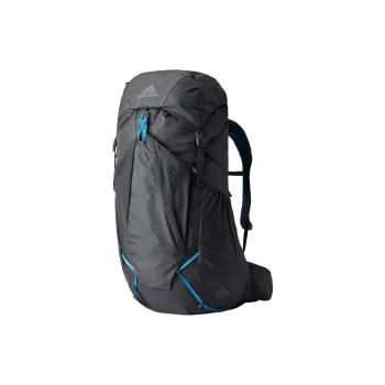 GREGORY Mountaineering Bag, Outdoor Bag Nylon 58L Ozone Black Men's